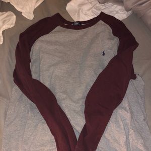 Polo 3/4 length t shirt